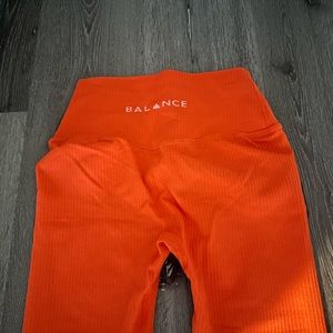 Orange Balance Athletica leggings